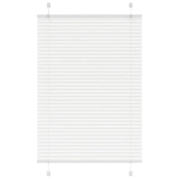 Gossi jaluza plisata alb 90x150 cm latime tesatura 89,4cm poliester