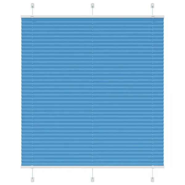 Gossi jaluza plisata albastru 115x150 cm latime tesatura 114,4 cm