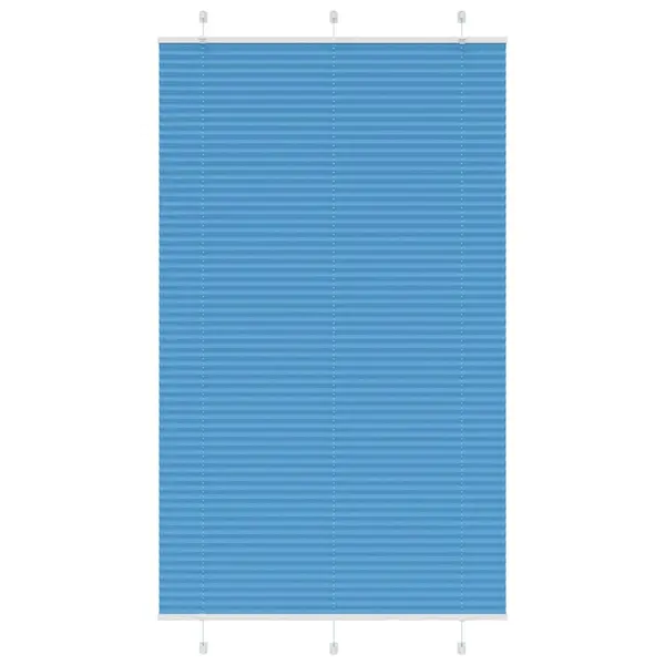 Gossi jaluza plisata albastru 120x200 cm latime tesatura 119,4 cm