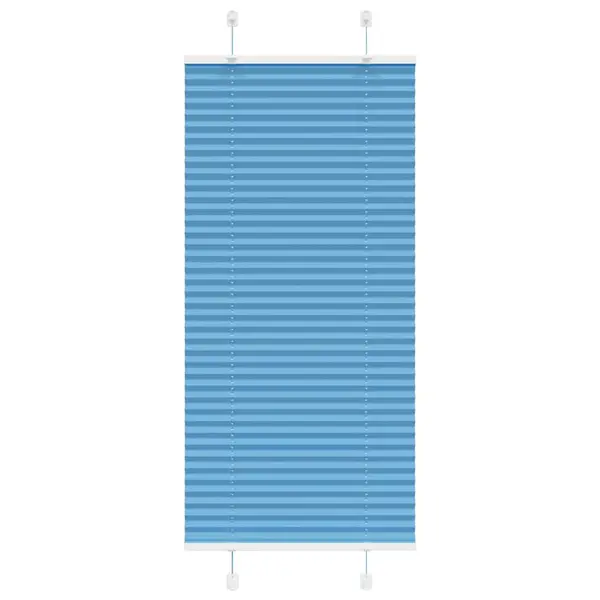 Gossi jaluza plisata albastru 60x150 cm latime tesatura 59,4 cm