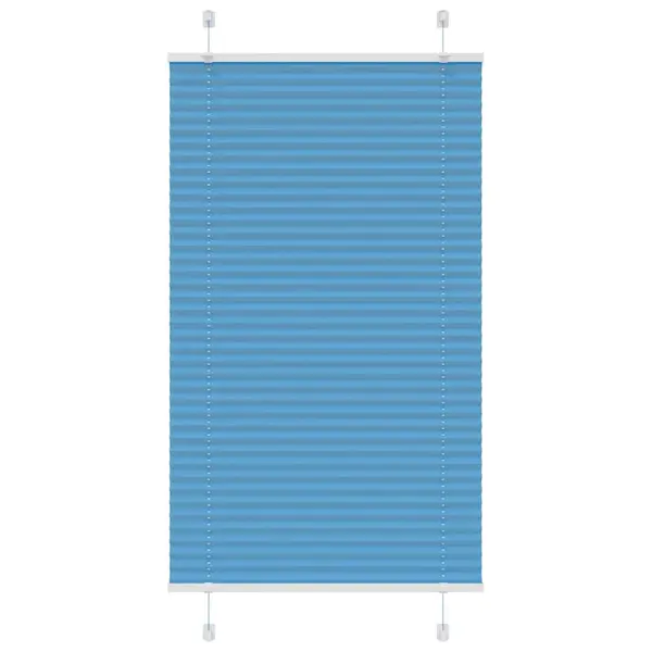 Gossi jaluza plisata albastru 70x100 cm latime tesatura 69,4 cm