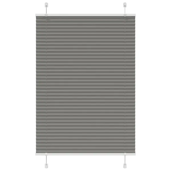 Gossi jaluza plisata antracit 100x150 cm latime tesatura 99,4 cm