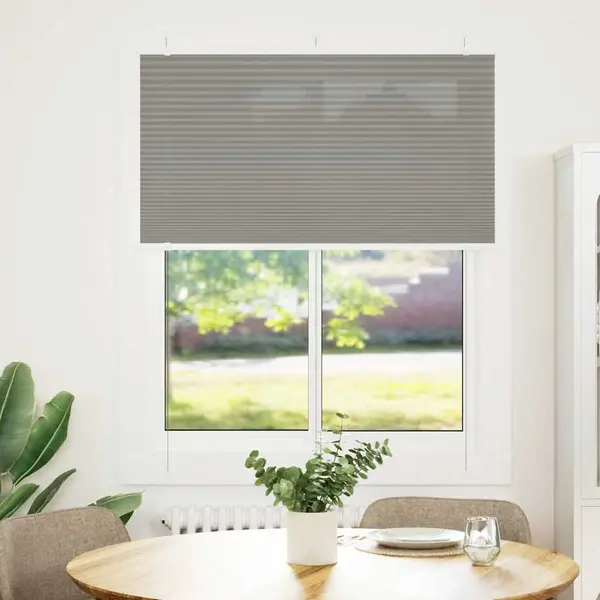 Gossi jaluza plisata antracit 110x100 cm latime tesatura 109,4 cm