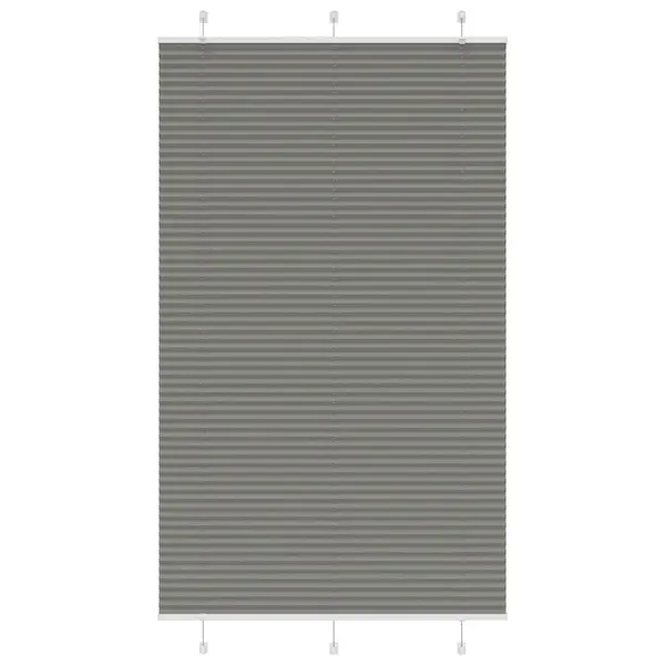 Gossi jaluza plisata antracit 115x200 cm latime tesatura 114,4 cm