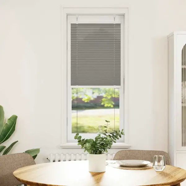 Gossi jaluza plisata antracit 40x150 cm latime tesatura 39,4 cm
