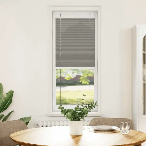Gossi jaluza plisata antracit 45x100 cm latime tesatura 44,4 cm