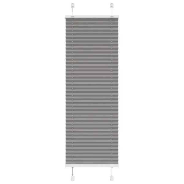 Gossi jaluza plisata antracit 45x150 cm latime tesatura 44,4 cm