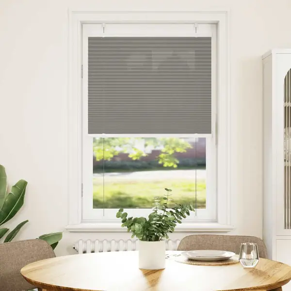 Gossi jaluza plisata antracit 80x100 cm latime tesatura 79,4 cm