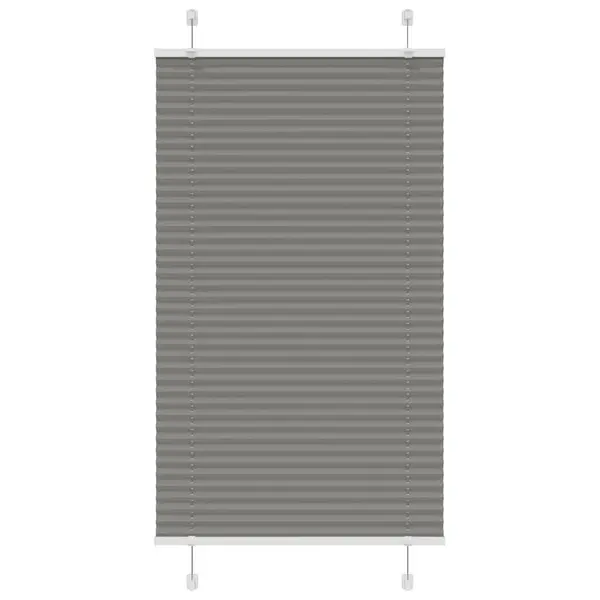 Gossi jaluza plisata antracit 80x150 cm latime tesatura 79,4 cm