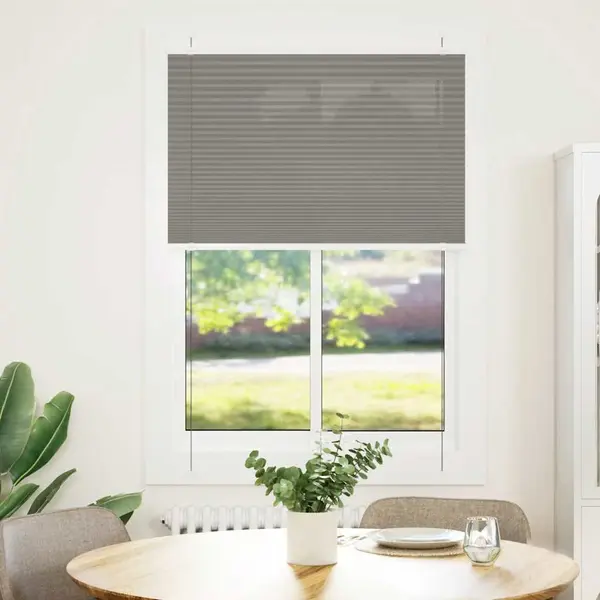 Gossi jaluza plisata antracit 85x100 cm latime tesatura 84,4 cm