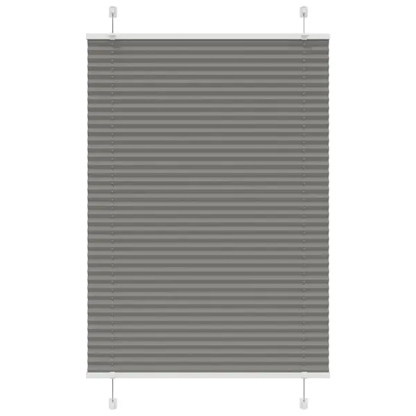 Gossi jaluza plisata antracit 90x150 cm latime tesatura 89,4 cm