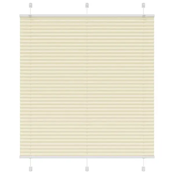 Gossi jaluza plisata crem 115x100 cm latime tesatura 114,4 cm