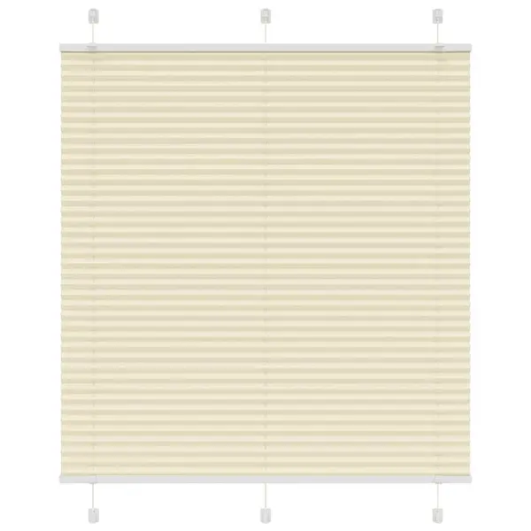 Gossi jaluza plisata crem 120x100 cm latime tesatura 119,4 cm