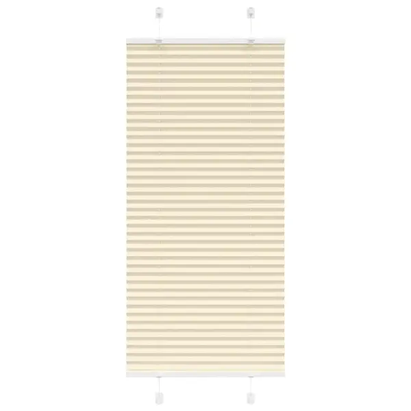 Gossi jaluza plisata crem 65x100 cm latime tesatura 64,4 cm