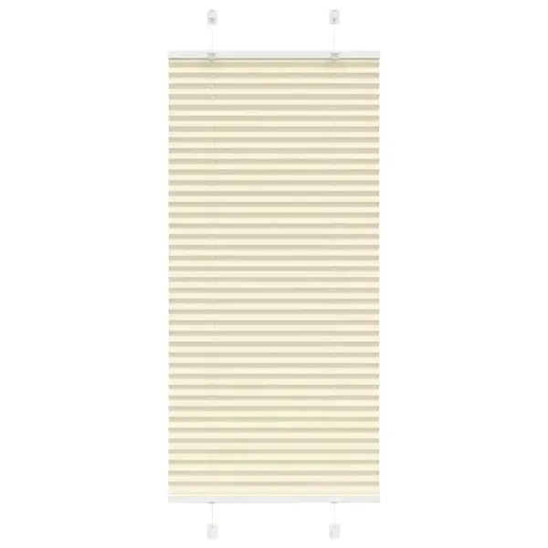 Gossi jaluza plisata crem 65x150 cm latime tesatura 64,4 cm