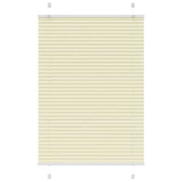 Gossi jaluza plisata crem 90x100cm latime tesatura 89,4 cm