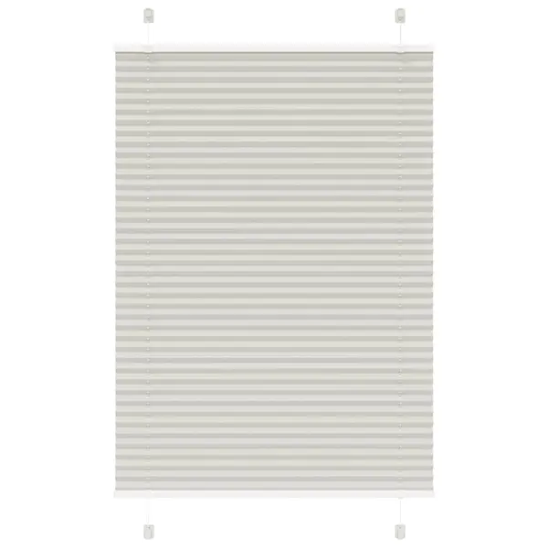 Gossi jaluza plisata gri deschis 100x150cm latime tesatura 99,4cm