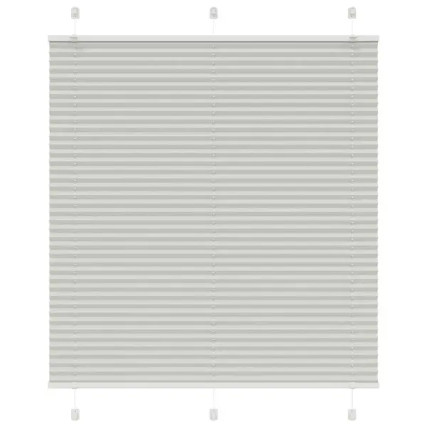 Gossi jaluza plisata gri deschis 115x100 cm latime tesatura 114,4 cm