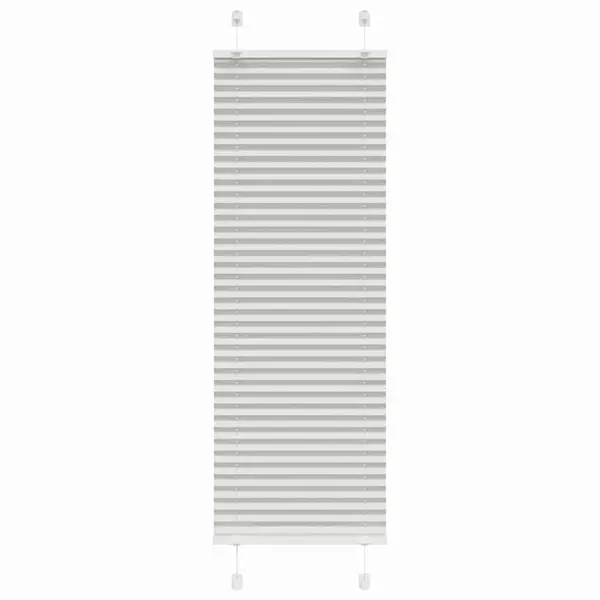 Gossi jaluza plisata gri deschis 40x150 cm latime tesatura 39,4 cm