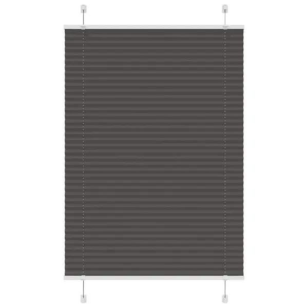 Gossi jaluza plisata negru 100x100cm latime tesatura 99,4cm poliester