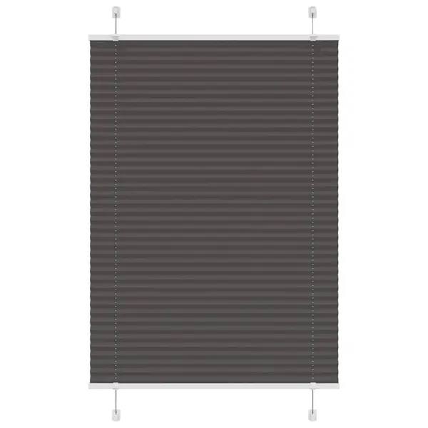 Gossi jaluza plisata negru 100x150cm latime tesatura 99,4cm poliester