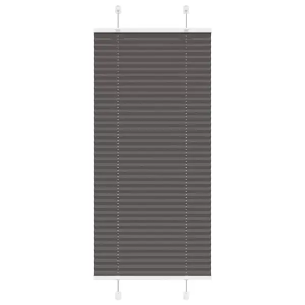 Gossi jaluza plisata negru 60x100 cm latime tesatura 59,4cm poliester