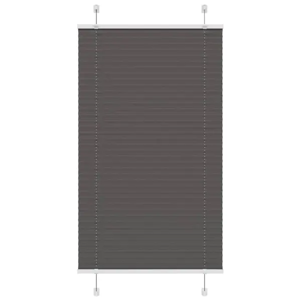 Gossi jaluza plisata negru 80x100cm latime tesatura 79,4 cm poliester