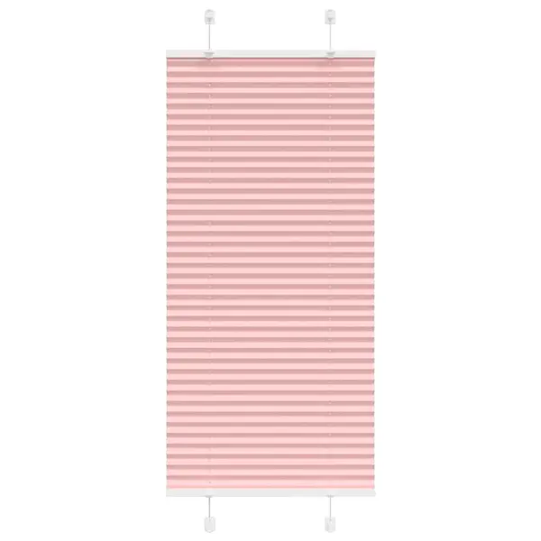 Gossi jaluza plisata roz 65x150 cm latime tesatura 64,4cm poliester