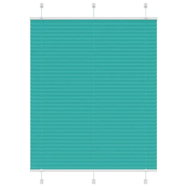 Gossi jaluza plisata verde petrol 105x150 cm latime tesatura 104,4 cm