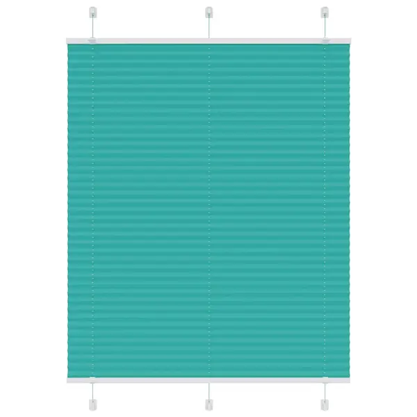 Gossi jaluza plisata verde petrol 110x100 cm latime tesatura 109,4 cm
