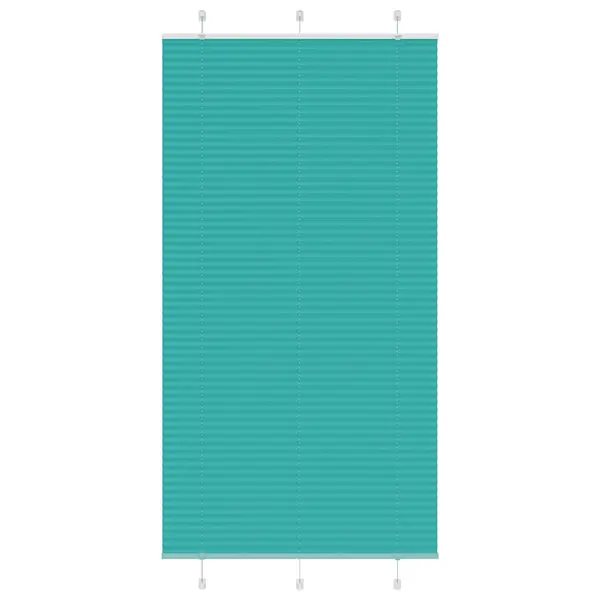 Gossi jaluza plisata verde petrol 110x200 cm latime tesatura 109,4 cm