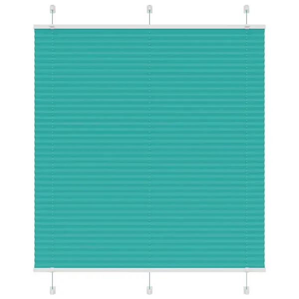 Gossi jaluza plisata verde petrol 115x150 cm latime tesatura 114,4 cm