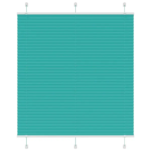 Gossi jaluza plisata verde petrol 120x150 cm latime tesatura 119,4 cm