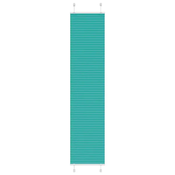 Gossi jaluza plisata verde petrol 45x200 cm latime tesatura 44,4 cm