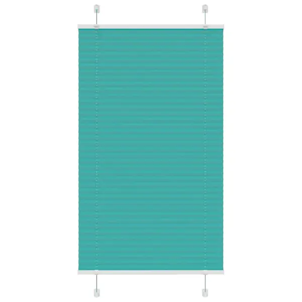 Gossi jaluza plisata verde petrol 80x150cm latime tesatura 79,4 cm