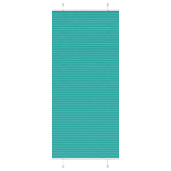 Gossi jaluza plisata verde petrol 95x200 cm latime tesatura 94,4 cm