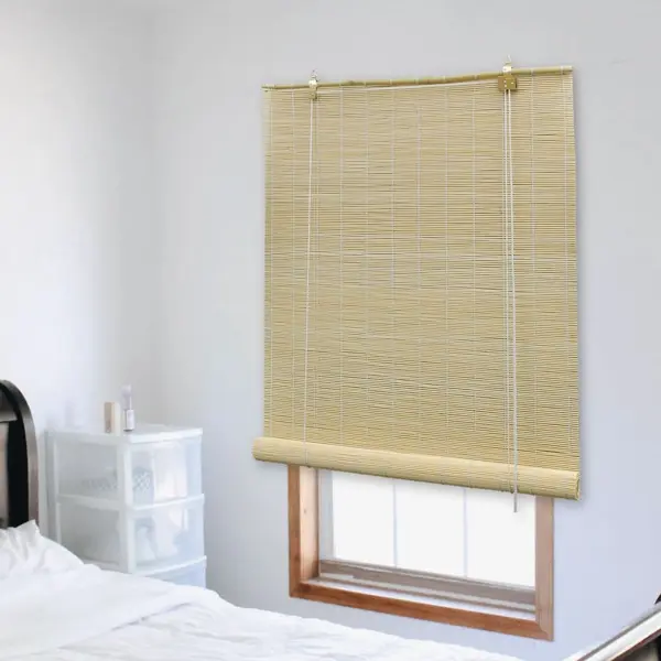 Gossi jaluzea tip rulou, natural, 80x220 cm, bambus
