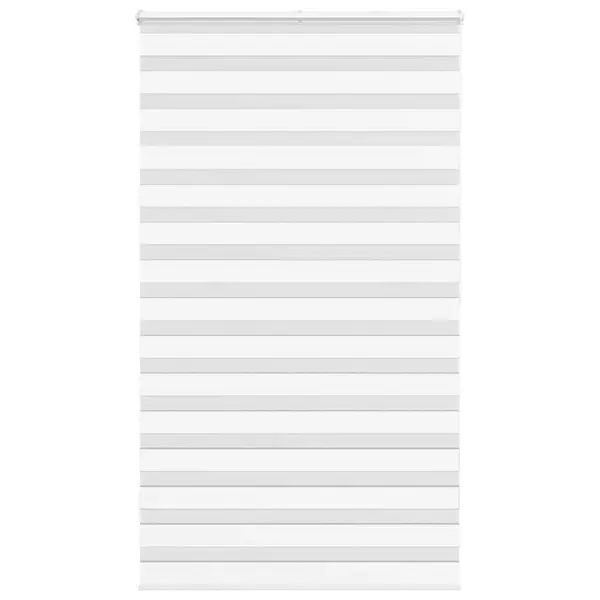 Gossi jaluzea tip zebra alb latime tesatura 130,9 cm poliester