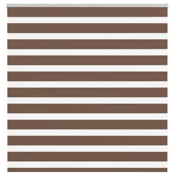 Gossi jaluzea tip zebra maro latime tesatura 140,9 cm poliester