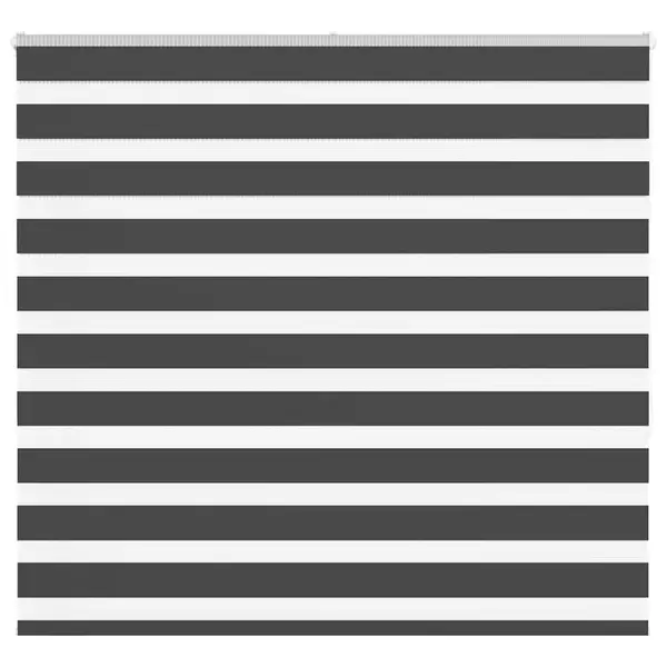 Gossi jaluzea tip zebra neagra latime tesatura 150,9 cm poliester