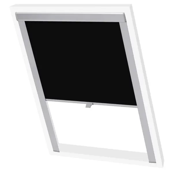 Gossi jaluzele opace tip rulou 206, negru