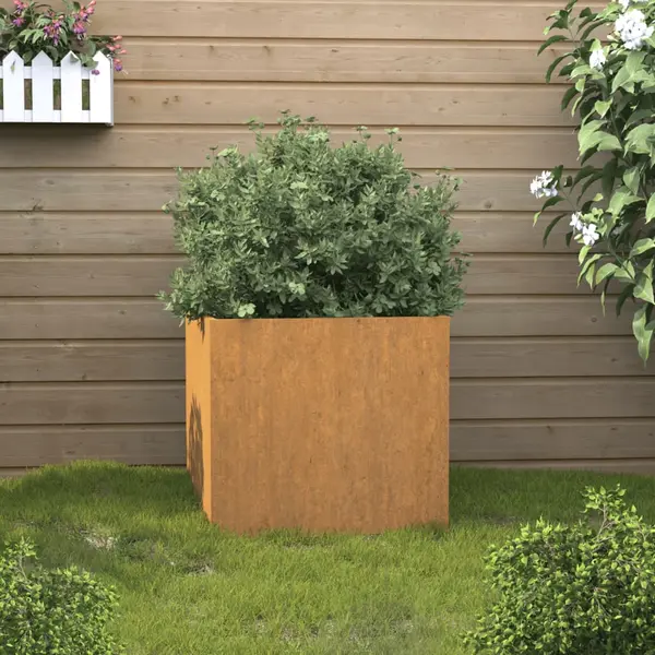 Gossi jardiniera, 49x47x46 cm, otel corten