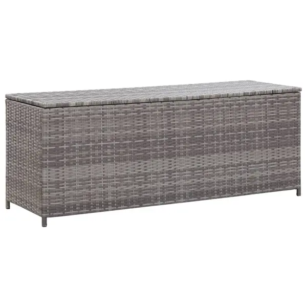 Gossi lada de depozitare de gradina, gri, 120x50x60 cm, poliratan