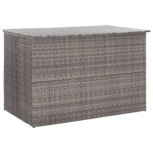 Gossi lada de depozitare de gradina, gri, 150x100x100 cm, poliratan
