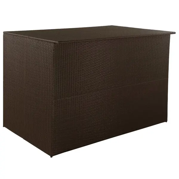 Gossi lada de depozitare de gradina, maro, 150x100x100 cm, poliratan