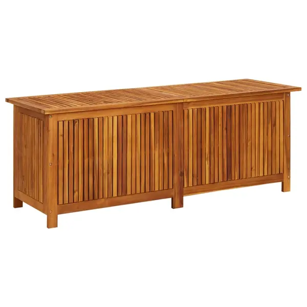 Gossi lada de depozitare gradina, 150x50x58 cm, lemn masiv de acacia