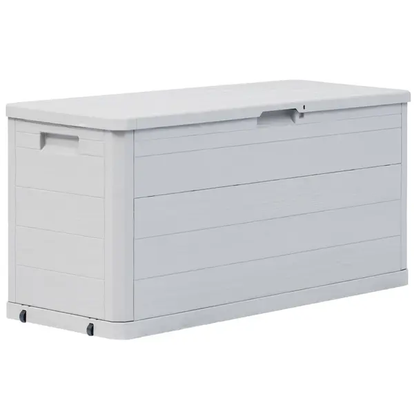 Gossi lada de depozitare pentru gradina, 280 l, gri deschis