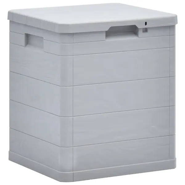 Gossi lada de depozitare pentru gradina, 90 l, gri deschis
