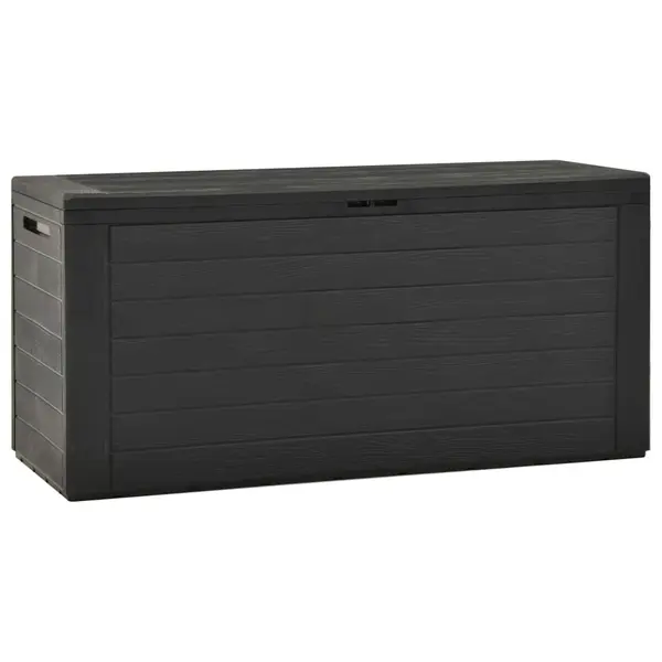 Gossi lada de depozitare pentru gradina, antracit, 116 x 44 x 55 cm