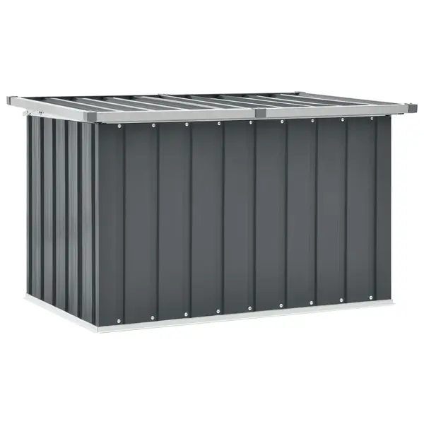 Gossi lada de depozitare pentru gradina, gri, 109x67x65 cm